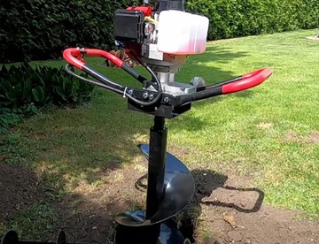 БЕНЗИНОВАЯ БУРА С ЗЕМЛЯНЫМ ШНЕКОМ 10,15,20,25