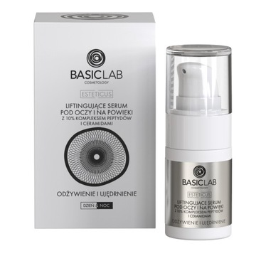 BASICLAB LIFTINGUJĄCE SERUM POD OCZY I NA POWIEKĘ