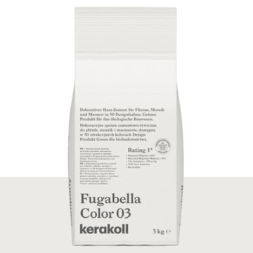 Fuga biała Fugabella KERAKOLL 3 kg Color 03