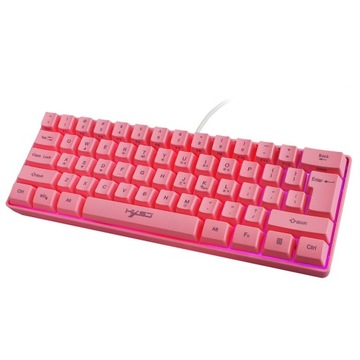 Gamingowa mini klawiatura Rainbow Backlit 61