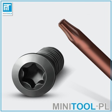 Śruba M3,5x8 TORX do narzędzi CNC klasa 12,9
