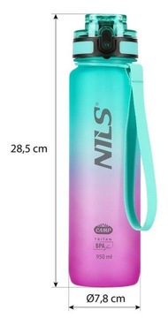 Велосипедная бутылка для воды для детей 950 мл