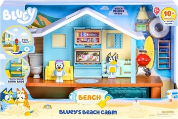 DOMEK PLAŻA BLUEY DOM NA PLAŻY ZESTAW FIGURKA PLAYSET BASEN MOOSE TOYS