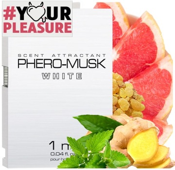 WODA PERFUMOWANA MĘSKA Z FEROMONAMI próbka 1ML