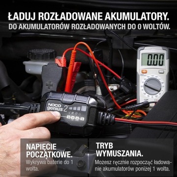 Выпрямитель Noco Genius 2 6 В и 12 В 2 А