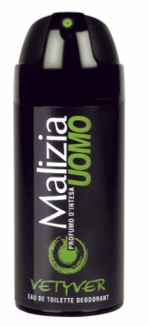 MALIZIA Uomo дезодорант Vetyver 150 мл