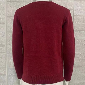 Mens Autumn Winter V Neck Vintage Sweater Cardigan