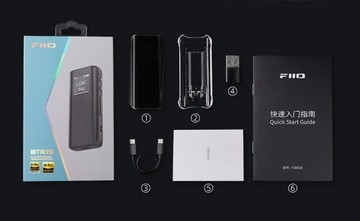 FiiO BTR15 DAC и AMP Bluetooth-выходы 3,5 мм + 4,4 мм ES9219MQ