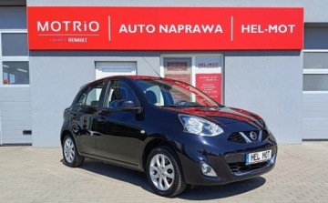 Nissan Micra IV Hatchback 5d Facelifting 1.2 80KM 2015 Nissan Micra 2015R, Bezwypadkowy, Klima, Zarejestrowany w Polsce, VAT-Marza, zdjęcie 10