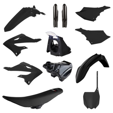 KOMPLET PLASTIKÓW YAMAHA YZ 125/250 '02-'21 (RESTYLING NA MODEL 2022)