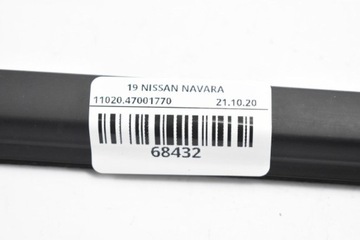 LIŠTA ZHRNUJÍCÍ LEVÝ PŘEDNÍ NAVARA D23 NP300 14-