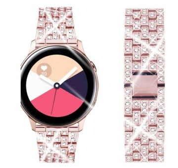 DAMSKA BRANSOLETA PASEK DO ZEGARKA SMARTWATCH 20MM +2 TELESKOPY BRANSOLETKA