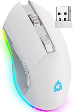 Myszka bezprzewodowa Klim BL905WH sensor optyczny