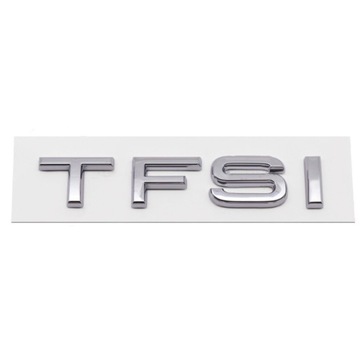 Emblemat Audi TFSI TSI Znaczek Logo Na Tył 11x2.1CM