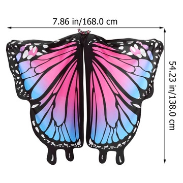 НАКИДКА КРЫЛА БАБОЧКИ КОСПЛЕЙ КОСТЮМ