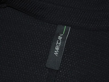 MARCCAIN ŻAKIET MARYNARKA BLACK r. 7 - XL -