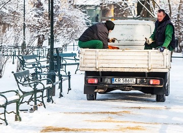 Песок для посыпки дорог, улиц, зимы Мешок A TON