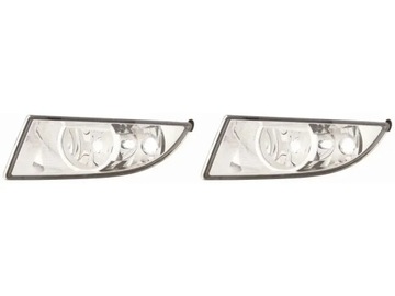 2X SVĚTLA MLHOVKOVÉ HALOGEN ABAKUS L+P DO SKODA FABIA 2, II