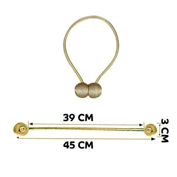 КРЫШКА МАГНИТНАЯ ПРЯЖКА ДЛЯ ЗАЖИМА НА СТРУНЕ ДЛЯ ШТОР