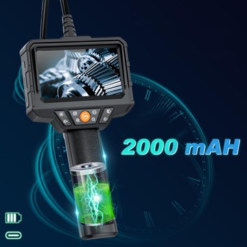 КАМЕРА ДЛЯ ПРОВЕРКИ МАСТЕРСКОЙ ЭНДОСКОП IP67 ДЛЯ ТРУБ 10м 8LED 8мм IP67 4,3''