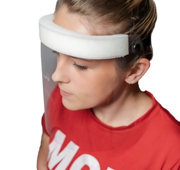 OSŁONA PRZYŁBICA OCHRONNA NA TWARZ MASKA 200sztuk