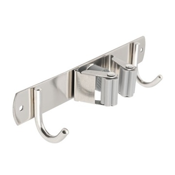 Вешалка-органайзер, устойчивый держатель для щеток, граблей и т. д. 190 х 29 мм.