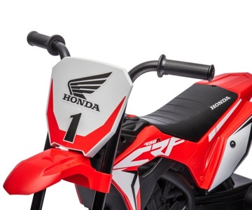 Автомобиль на аккумуляторе HONDA CRF 450R Красный мотоцикл