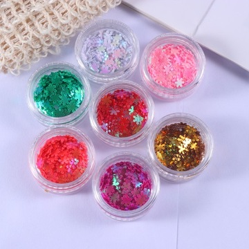 Декор Блестящие Снежинки Наклейка для ногтей Мисс Чайлд