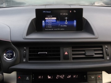 Lexus CT Hatchback 5d Facelifting 200h 136KM 2014 Lexus CT 200h, Salon Polska, 1. Właściciel, zdjęcie 11