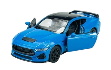 WELLY 2024 FORD MUSTANG GT NIEBIESKI 1:34 NOWY METALOWY MODEL 43836