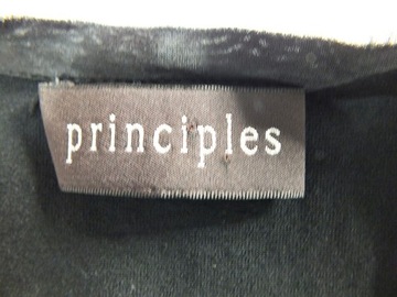 35* PRINCIPLES Bolerko bluzka jedwab 44 46