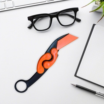 Интерактивный портативный складной игрушечный нож с 3D-печатью для домашней вечеринки