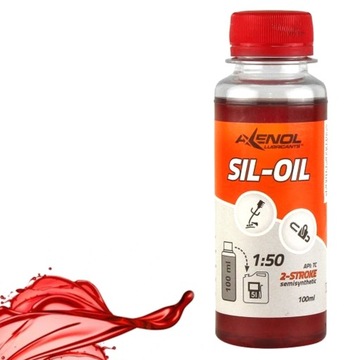 OLEJ DO MIESZANKI 100ml KOSY PIŁY SPALINOWEJ 2-T