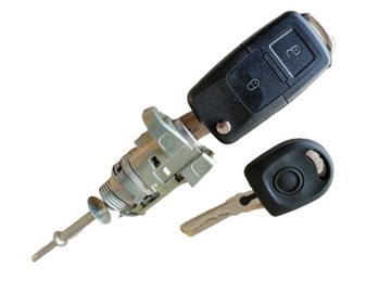 LEWY ZAMEK WKŁADKA ZAMKA DRZWI VW CADDY III 2005-