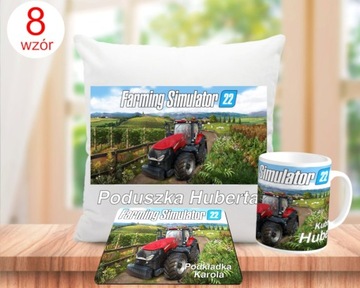 НАБОР ПОДУШКА + КРУЖКА + ПОДКЛАДКА ДЛЯ ФЕРМЕРСКОГО СИМУЛЯТОРА