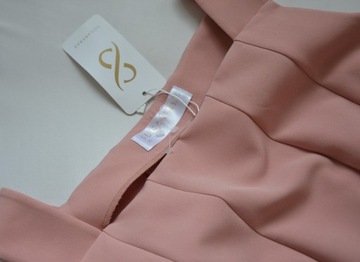 NOWA dziewczęca romantyczna sukienka różowa sugarfree elegancka 34/XS