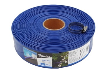 Шланг водяной для колодца септика, 30 м, резиновый, для водяного насоса, для насосов 1 1/2 дюйма