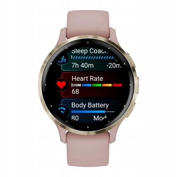 Спортивные умные часы Garmin Venu 3S Gold Pink 010-02785-03