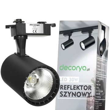 Lampa reflektor szynowy Decorya biały ZIMNY 6000K