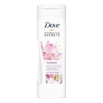 DOVE GLOWING RITUAL LOTUS & MLECZKO RYŻOWE BALSAM DO CIAŁA 400ML