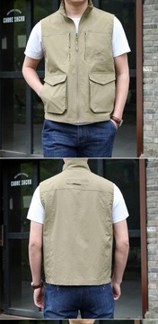 Весенняя и осенняя верхняя одежда с множеством карманов Fi