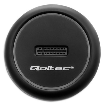 Док-станция для твердотельного накопителя Qoltec M.2 NVMe SATA USB-C емкостью 2 ТБ