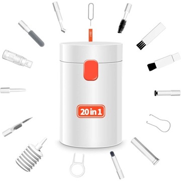 Набор для чистки 20-в-1 для чистки клавиатуры телефона и наушников AirPods