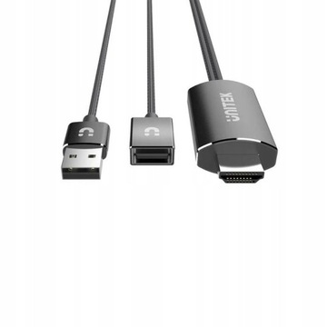 Кабельный кабель Телефон-телевизор USB-HDMI M1104A Unitek