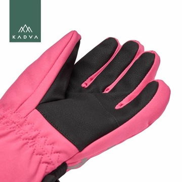 Детские ЛЫЖНЫЕ перчатки KADVA S/M WATERPROOF WINTER INSULATED