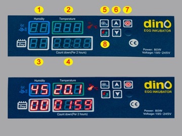 АВТОМАТИЧЕСКИЙ ИНКУБАТОР DINO 112 ЯИЧНЫЙ выводной шкаф 12В 230В МЕГА ПОДАРОЧНЫЙ НАБОР