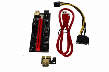 Riser 009S PCI-E 1x-16x USB 3.0 80 см