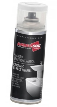 LAKIER SPRAY Z EFEKTEM CERAMICZNYM 400 ml BIAŁY