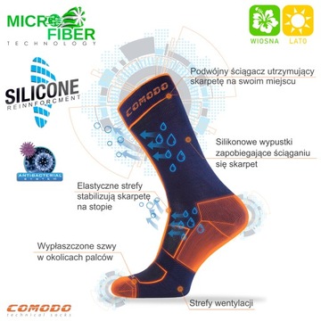 Носки для верховой езды Comodo из микрофибры 35-38