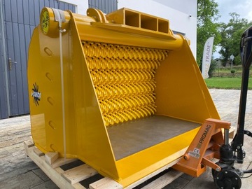 Просеивающий ковш для экскаватора GYRU-STAR 4-150HDX для грохота-погрузчика